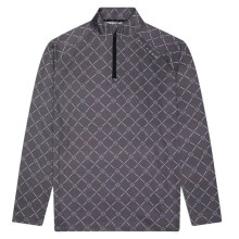 (XXL, Grey) Ellesse Mens Chieso Half Zip Relaxed Fit Golf Fleece Top