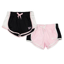 Reebok Girls Running Shorts (Pack of 2)