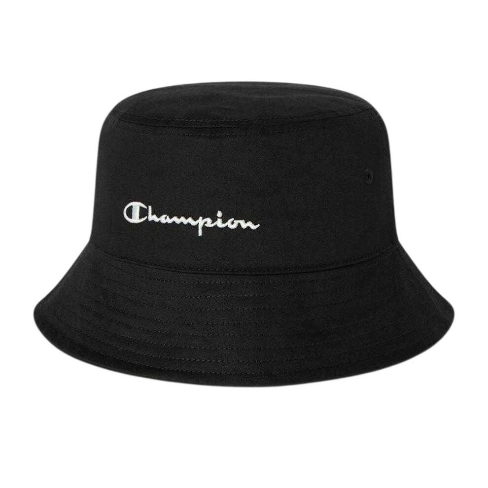 Champion (S-M, Black) Unisex Adult Cotton Blend Casual Bucket Hat