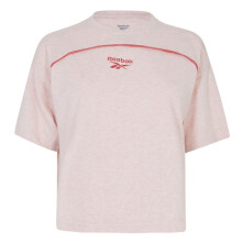 Reebok Womens/Ladies Barbie Contrast Piping Relaxed Fit T-Shirt