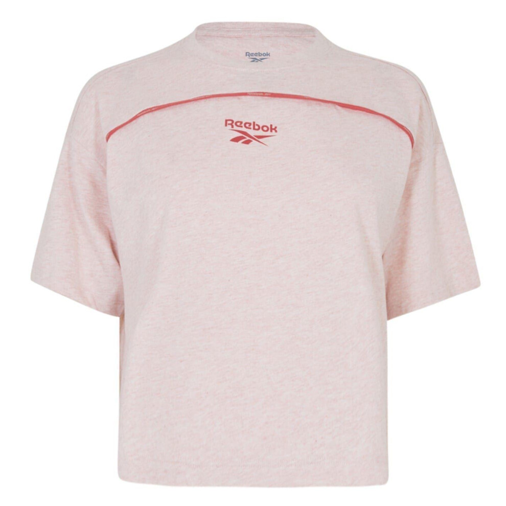 Reebok Womens/Ladies Barbie Contrast Piping Relaxed Fit T-Shirt