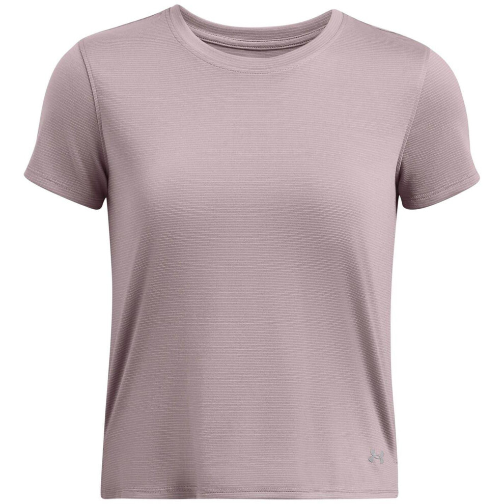 Under Armour (16 Uk, Grey) Womens/Ladies Streaker Running Top