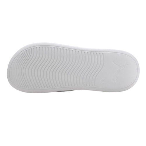 Puma (6 UK, White) Puma Mens Popcat Flat Sliders 2