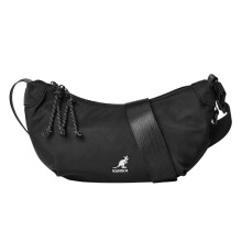(One Size, Black) Kangol Nylon Bum Bag