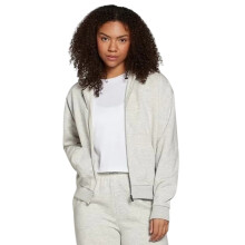 (8 UK, Grey Marl) MyProtein Womens/Ladies Patterned Performance Full Zip Sweat Jacket