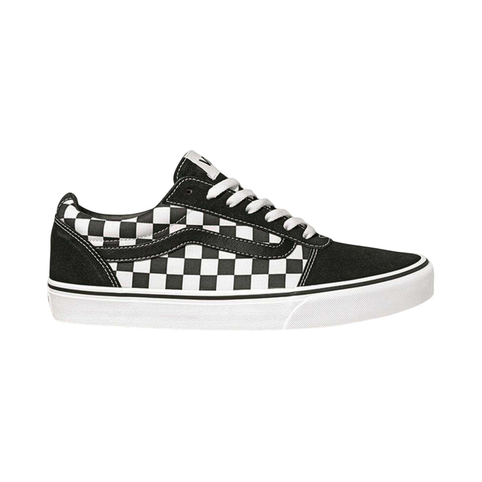 Vans (8 Uk, /White) Mens Ward Suede Trainers Black