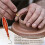 Pottery Tools Steel Cutter  Clay Scraper Trimming Tools Texture Ring Knife Mahogany High Quality Engraving Tool 4