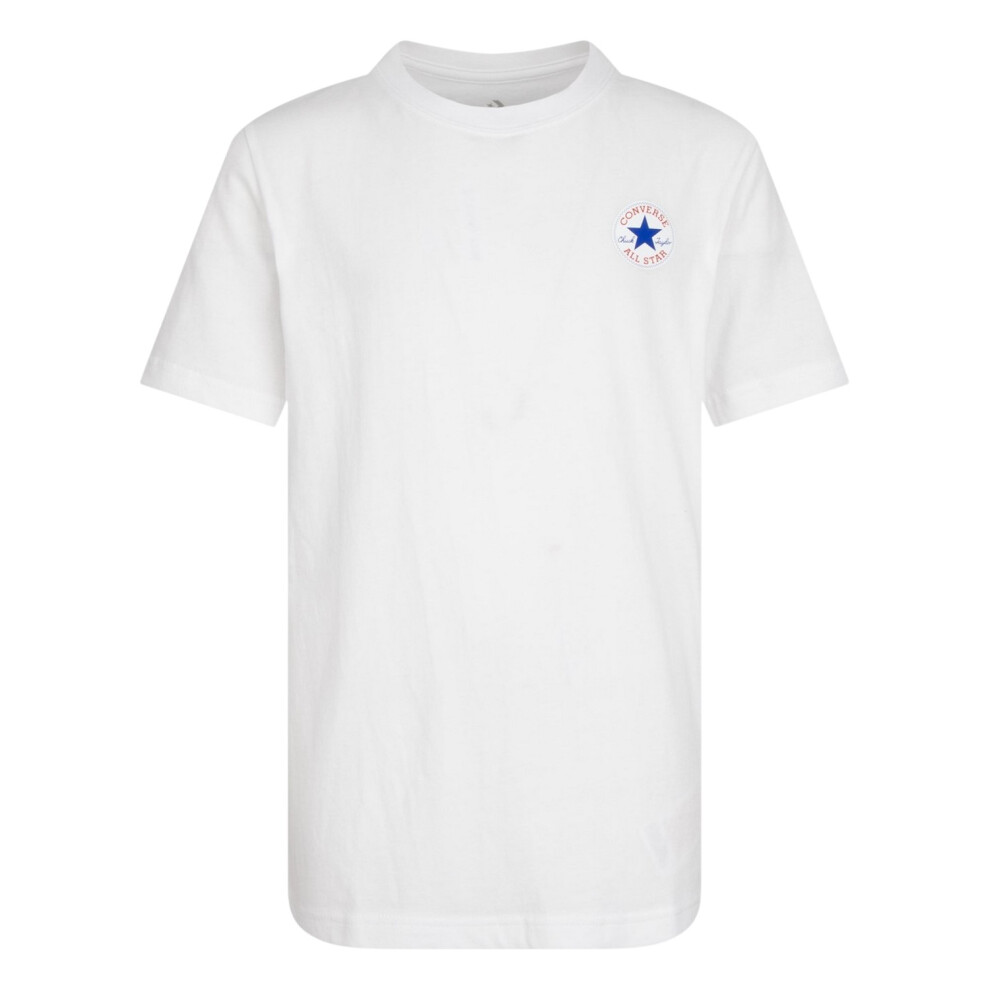 Converse (7-8 Years, White) Childrens/Kids All Star Logo T-Shirt