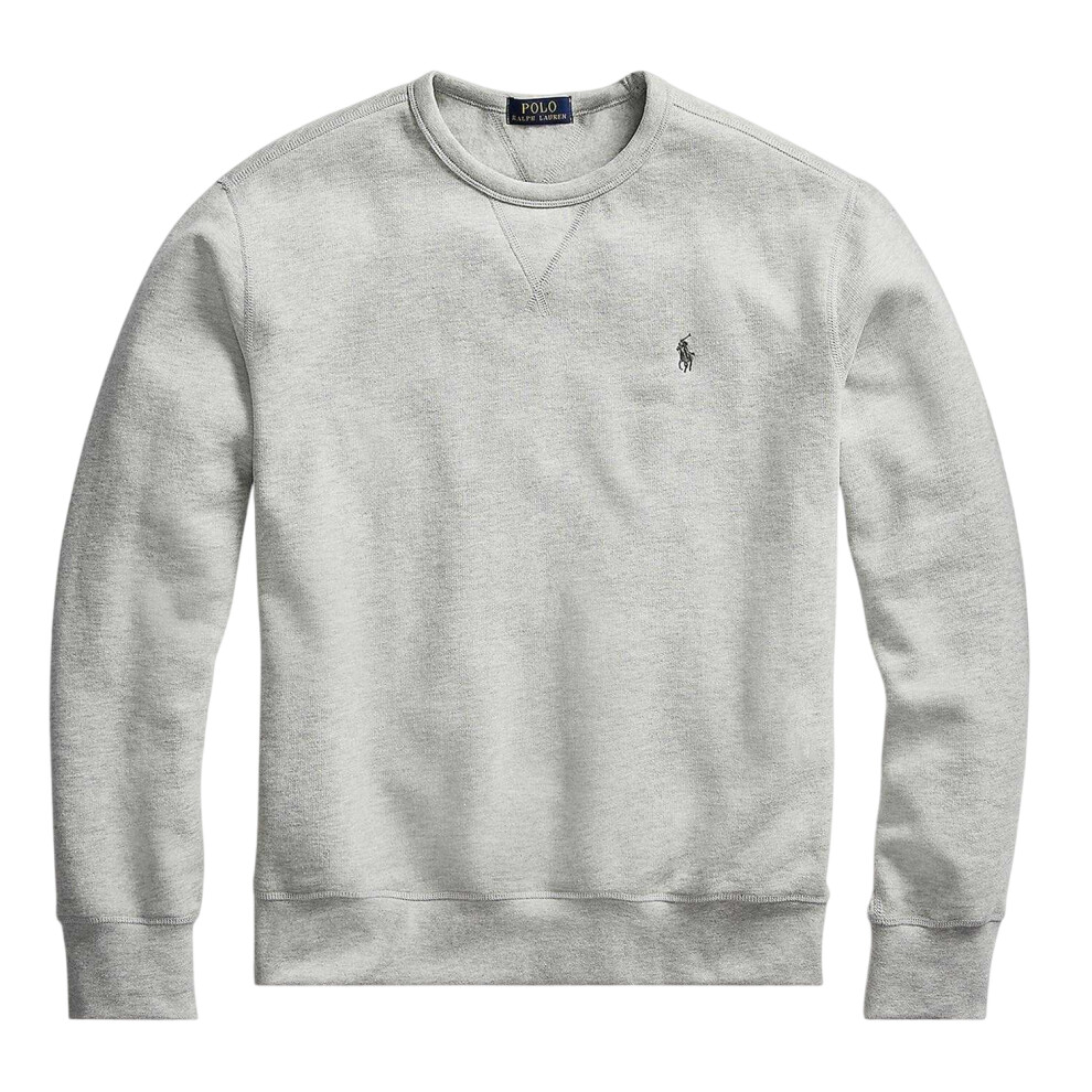 Ralph Lauren Mens Embroidered Logo Crew Neck Sweatshirt
