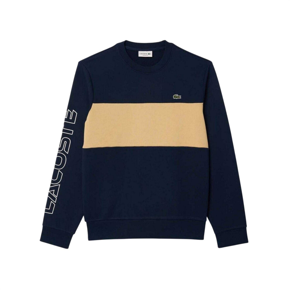 Lacoste Mens Colour Block Classic Sweatshirt