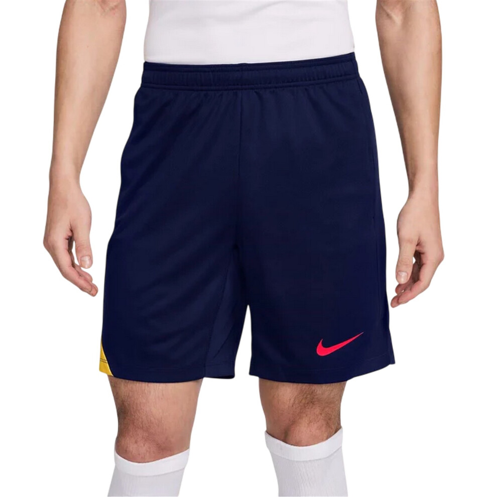 Nike (S, /Red) Mens Strike Football Shorts Blue
