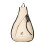 KANGOL (One Size, Pale Khaki Print) Kangol Logo Sling Backpack 1