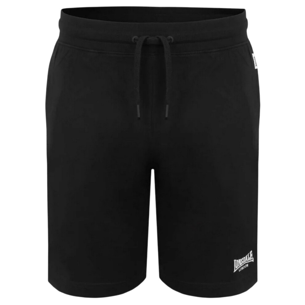 Lonsdale (4Xl, ) Mens Jersey Lounge Shorts Black