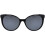 Nike (One Size, Black/White/Silver) Nike Essence Logo Oval Sunglasses 1