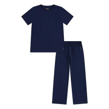 (14 Years, Navy) Ralph Lauren Childrens/Kids Embroidered Logo Loungewear Set