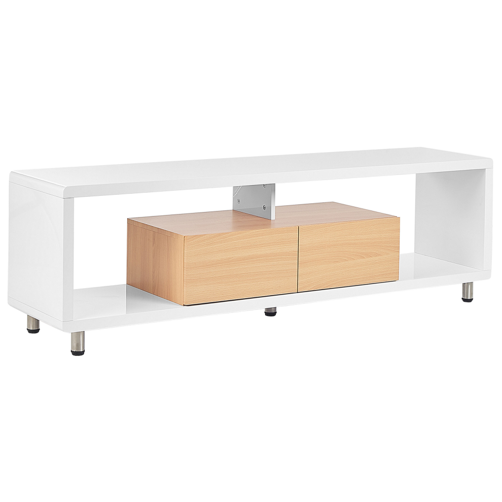 Beliani Tv Stand Knox White