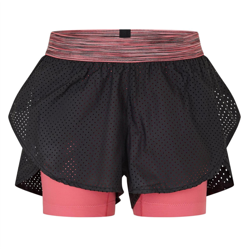 Skins Womens/Ladies Dnamic Performance 2 Layer Running Shorts