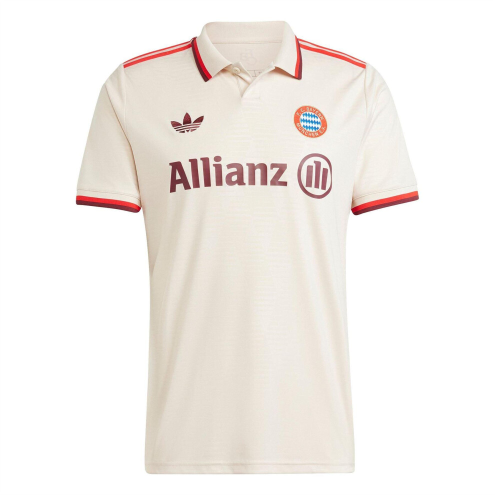 Adidas Mens Retro Fc Bayern Munich Football Shirt