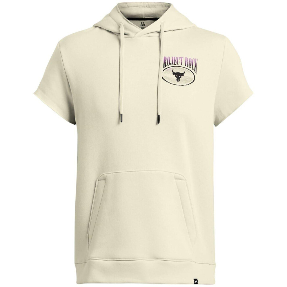 Under Armour Mens Project Rock Short-Sleeved Hoodie