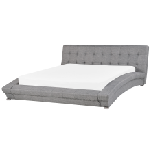 Bed Fabric LILLE 160 x 200 cm (EU King Size) Grey