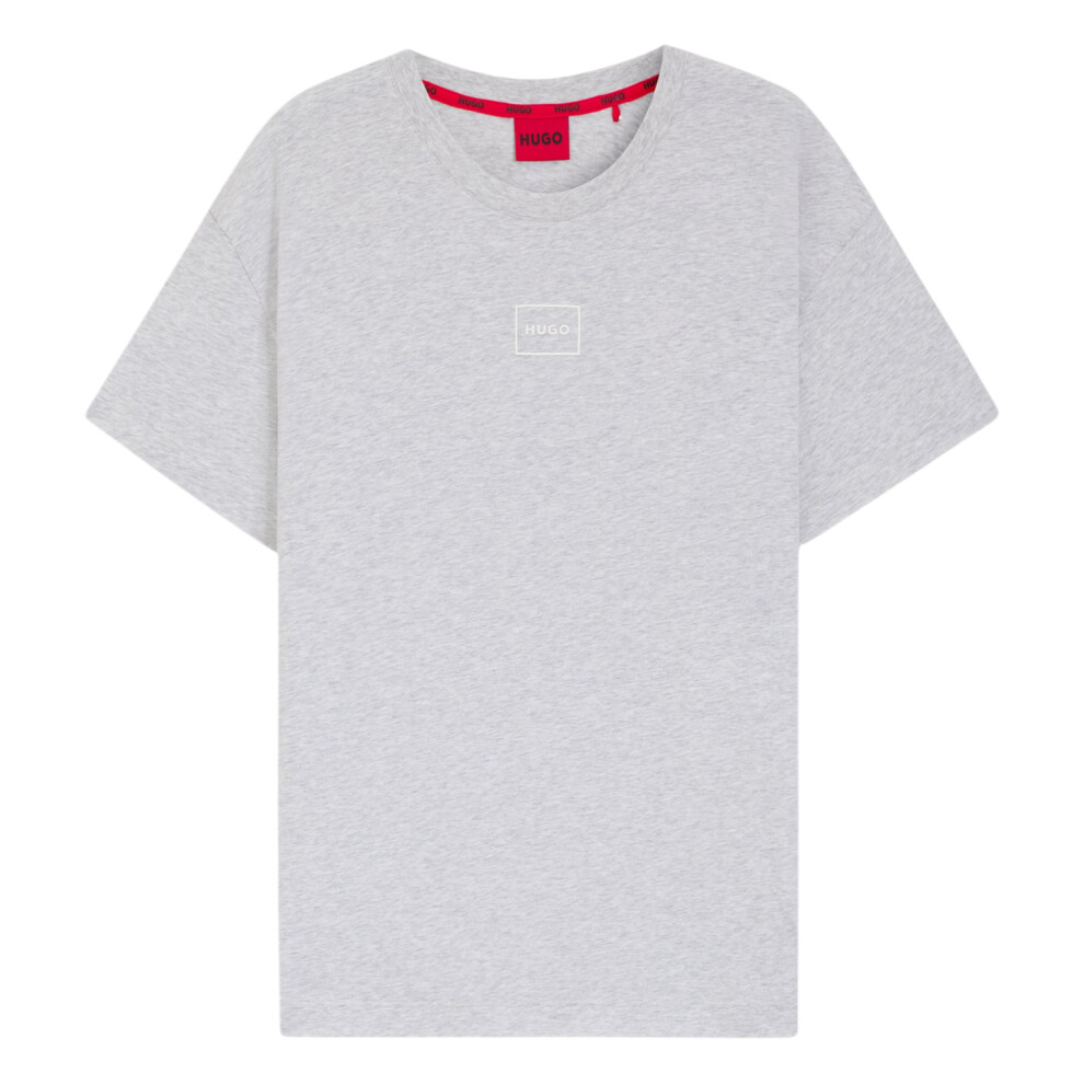 Hugo Boss (S, Light ) Mens Relaxed Fit T-Shirt Grey