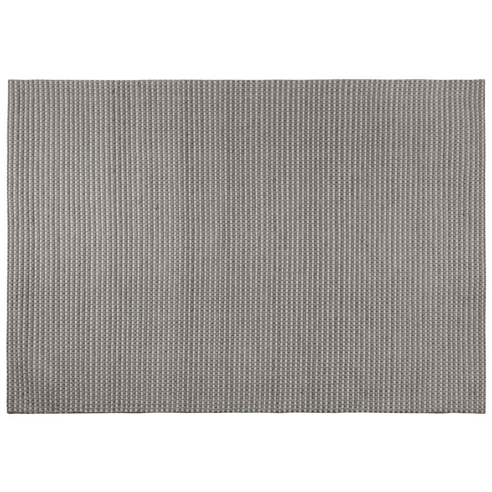 Beliani Rug Kilis Grey 160 X 230 Cm Wool