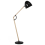 Beliani Floor Lamp HETTON Adjustable Oak Wood Black 1