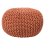Beliani Pouffe CONRAD Cotton Copper 1