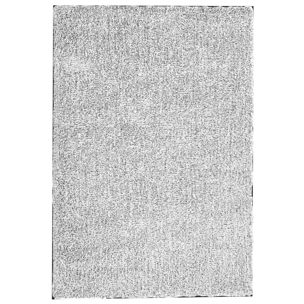 Beliani Shaggy Rug Demre Grey 140 X 200 Cm
