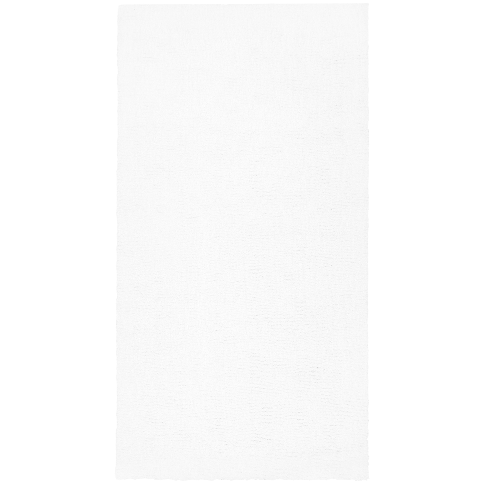Beliani Shaggy Rug Demre White 80 X 150 Cm