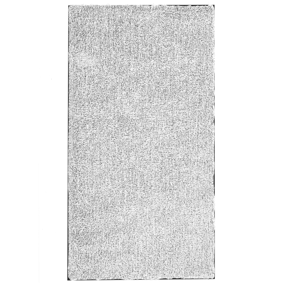 Beliani Shaggy Rug Demre Grey 80 X 150 Cm
