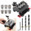 Self Centering Patchwork Doweling Jig, Width Woodworking Joints Tool Drill Guides Locator, Wood Dowel Punch Locator 2
