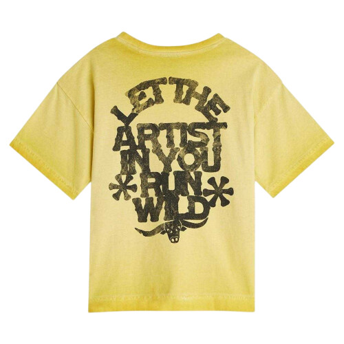 Scotch And Soda Boys Logo Oversized T-Shirt 1