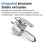 2pcs for  SPARKX I7 3D Printer Heating Block Hotend 0.4mm Nozzles Hot End for  3D Printer Accessories 7