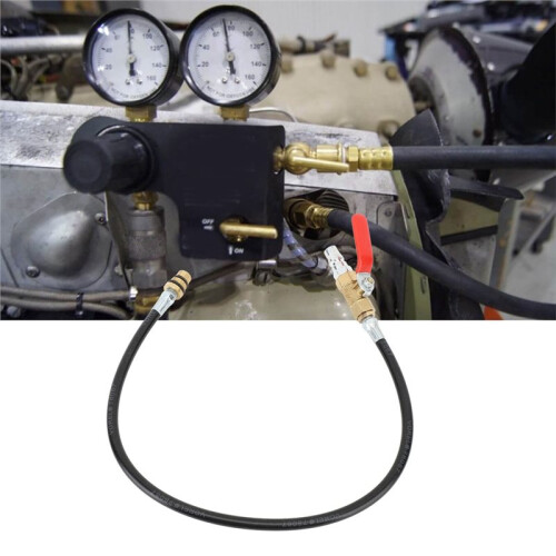 Cylinder Leakage Testing Hose Engine Air Valve Holder Tool with M12 M14 Thread for Gasoline Engines 2