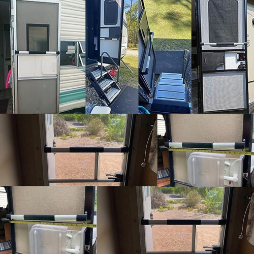 54-72cm RV Screen Door Support Bar 17PCS 2