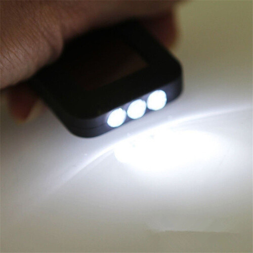 Mini 3led Solar Power Rechargeable Flashlight Light Keychain Lamp 1