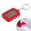 Mini 3led Solar Power Rechargeable Flashlight Light Keychain Lamp 3