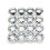 Crystal Diamond 30mm Glass Pull Handle Door Knobs Drawer 1pcs Cupboard Cabinet 6