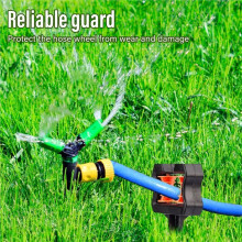 Garden Hose Spike Outdoor Yard Irrigation Hose Stake Positioning Support for Water Pipe Management and Lawn Watering,3PC