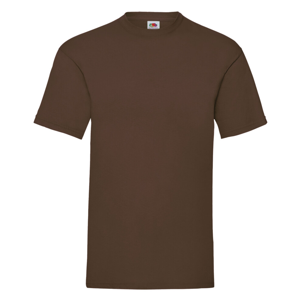 Fruit Of The Loom (3Xl, Chocolate) Mens Valueweight Short Sleeve T-Shirt