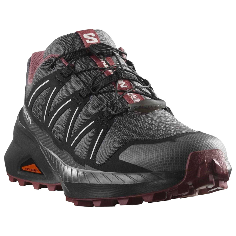 Salomon (6 Uk, Asphalt/Black) Womens/Ladies Speedcross Peak Trainers Black