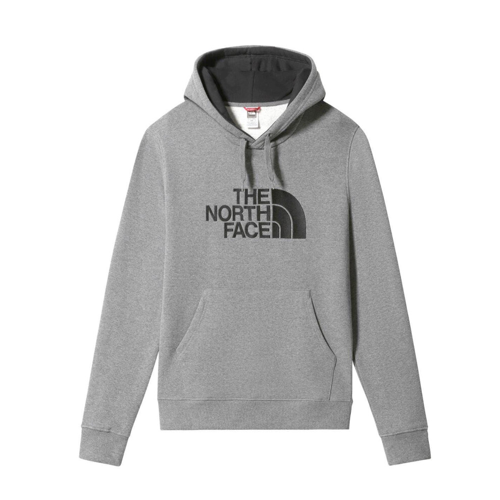 The North Face (S, Mid ) Mens Drew Pull Over Hoodie Grey