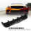 Black Car Shark Fin Spoiler Easy Install 4
