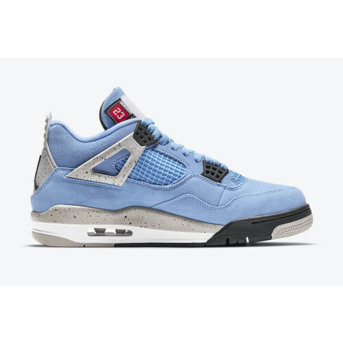 (EU38.5) Air Jordan 4 Retro Mens University Blue 2
