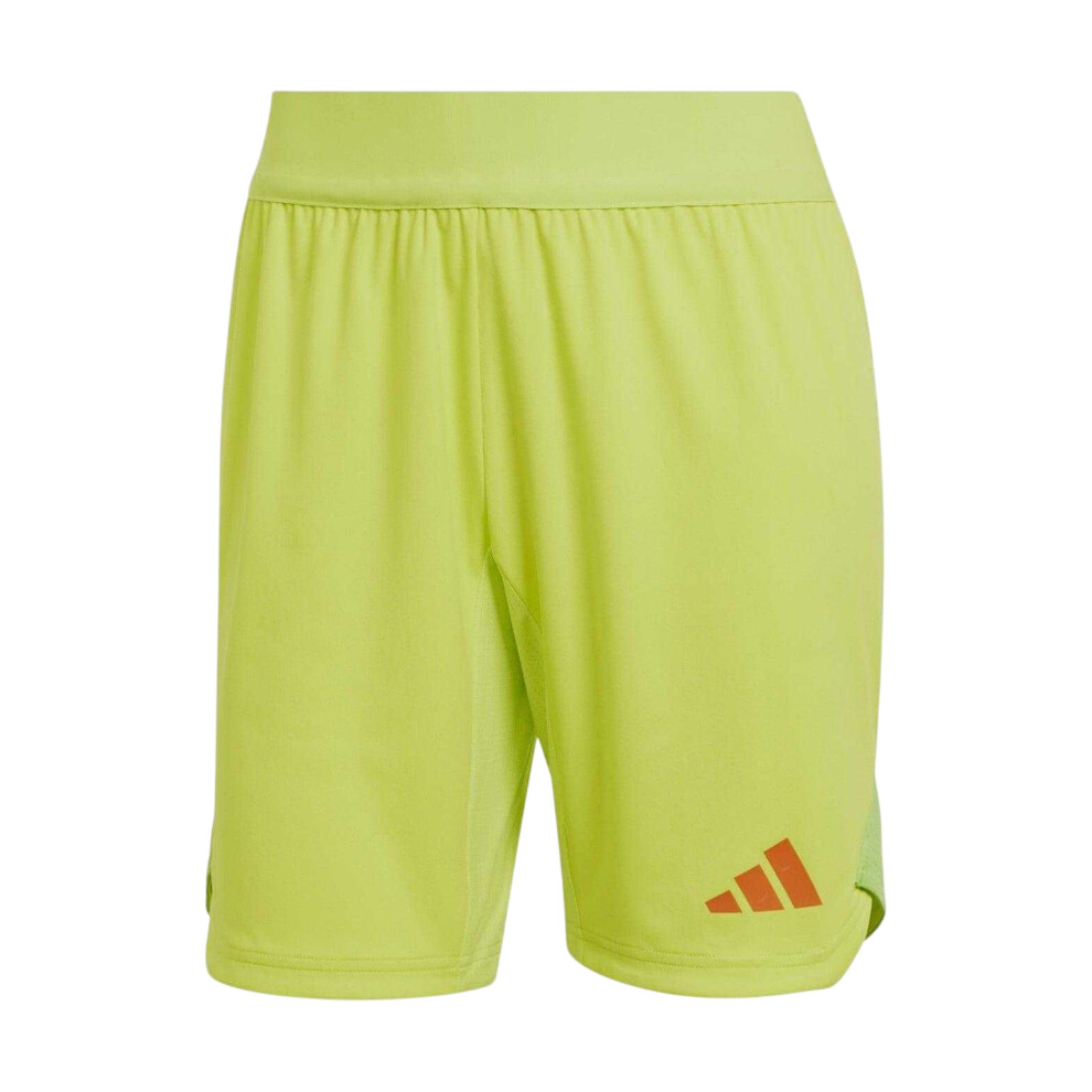 Adidas (L, Solar Yellow) Unisex Adult T24 Goalkeeper Shorts