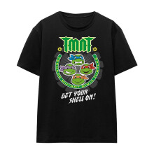 (XXL, Black) Teenage Mutant Ninja Turtles Womens/Ladies Get Your Shell On T-Shirt