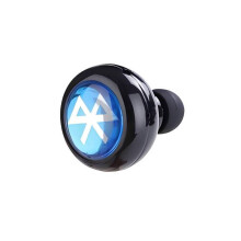(Black) Earbuds Bluetooth Wireless Stereo Earphones For Music Convenient Calls And