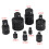 8 Piece Socket Adaptor Set 1/4-1 Inch 2