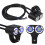 Universal Motorcycle Switch 22mm Handlebar Control 12